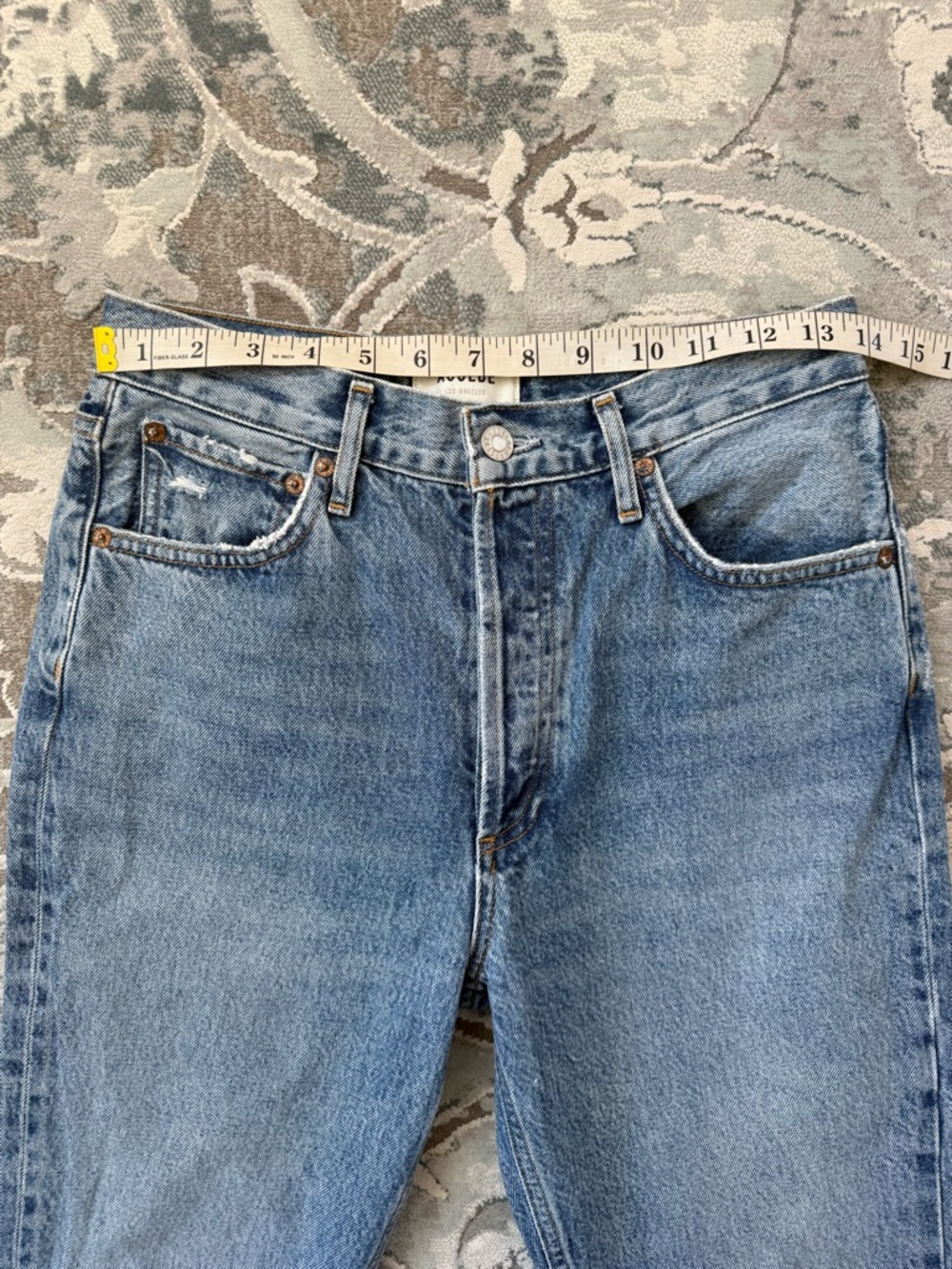 Agolde Riley High Rise Jeans - Picture 11 of 12